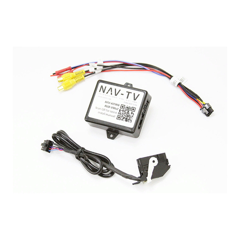 Nav TV RGB-VWv2 manual