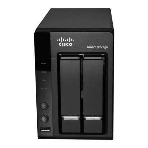 Cisco Small Business NSS 322 Smart Storage quick start guide Cisco Small Business NSS 322 Smart Storage quick start guide