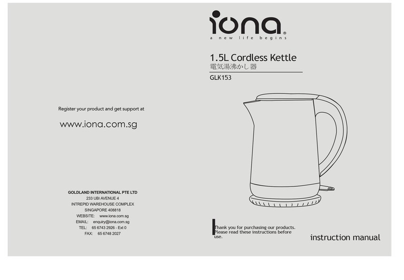 IONA GLK153 instruction manual