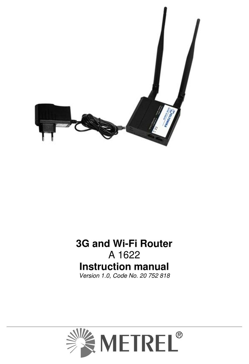 METREL A 1622 User manual