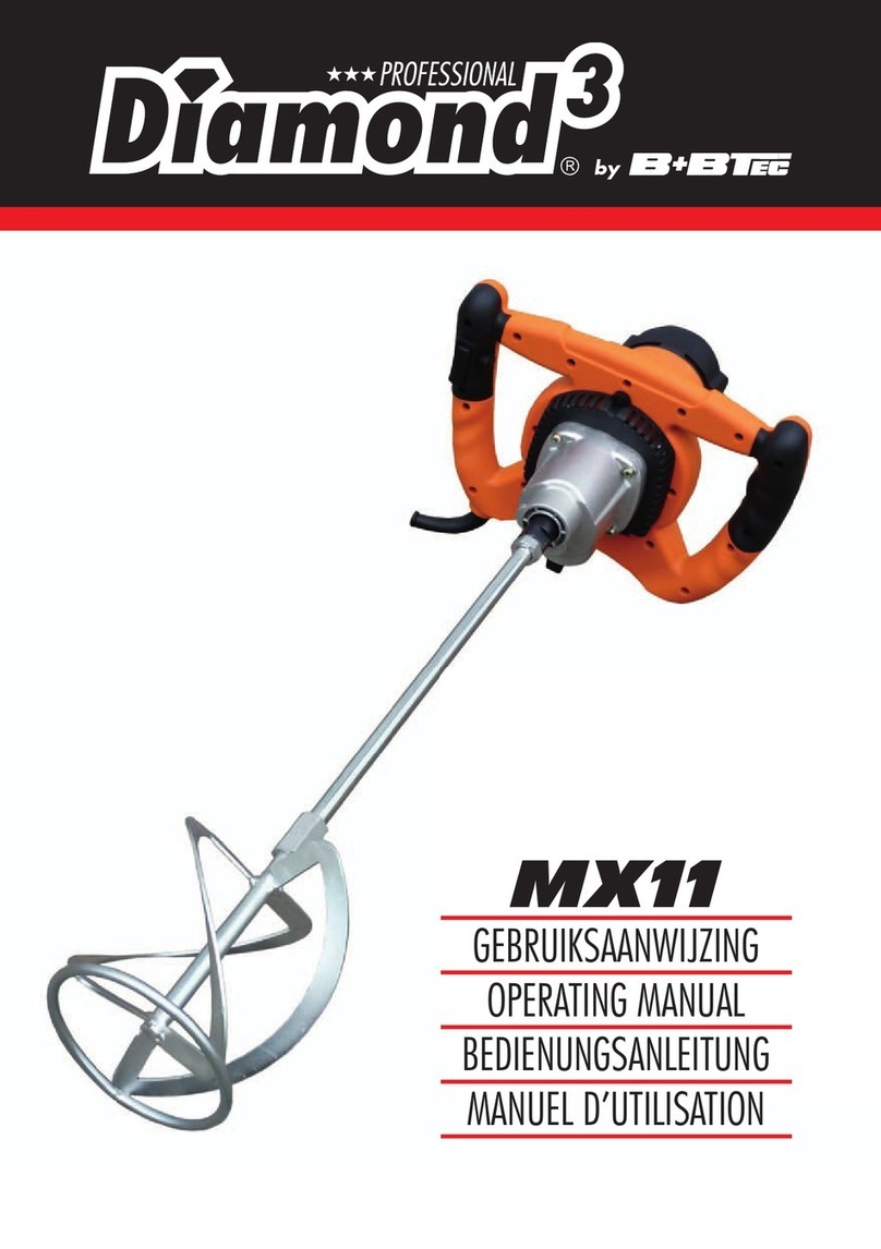 B+BTec Diamond 3 MX11 User manual
