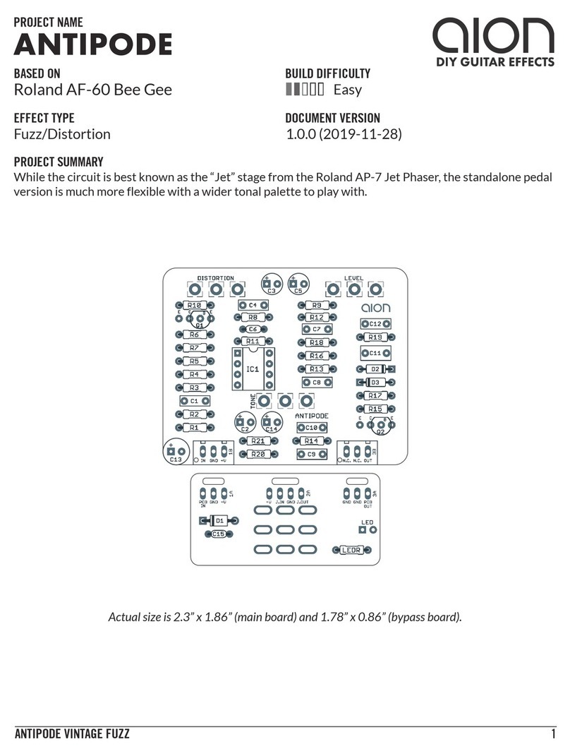 Aion Electronics ANTIPODE User manual