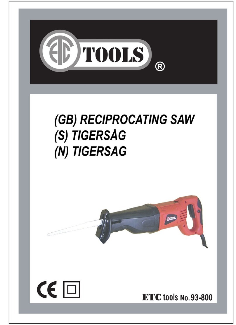 ETC Tools 93-800 manual
