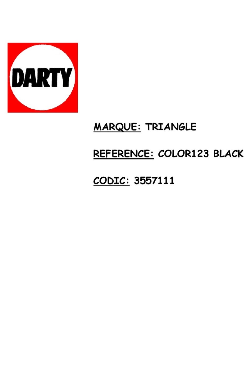TriangleTube COLOR123 manual
