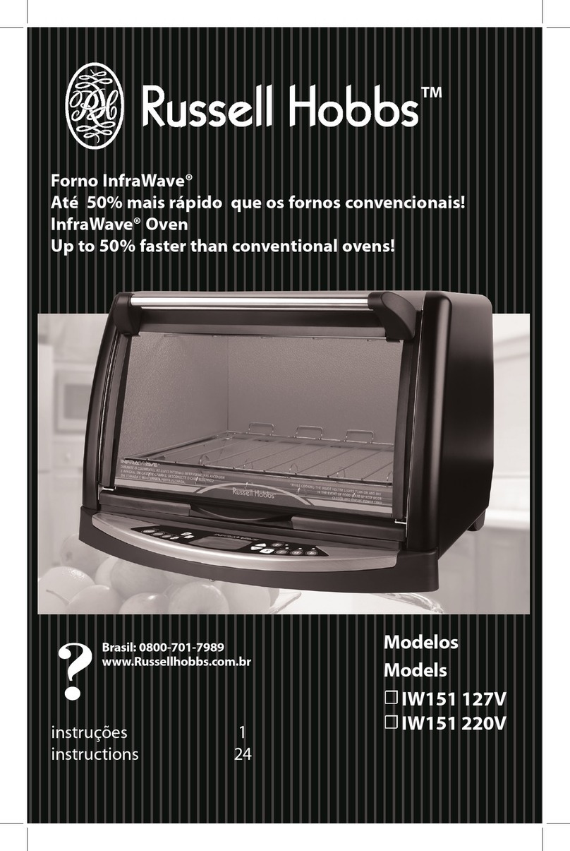 Russell Hobbs InfraWave IW151 127V User manual