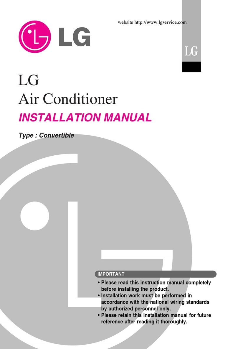 LG HV-C186BLA0 installation manual