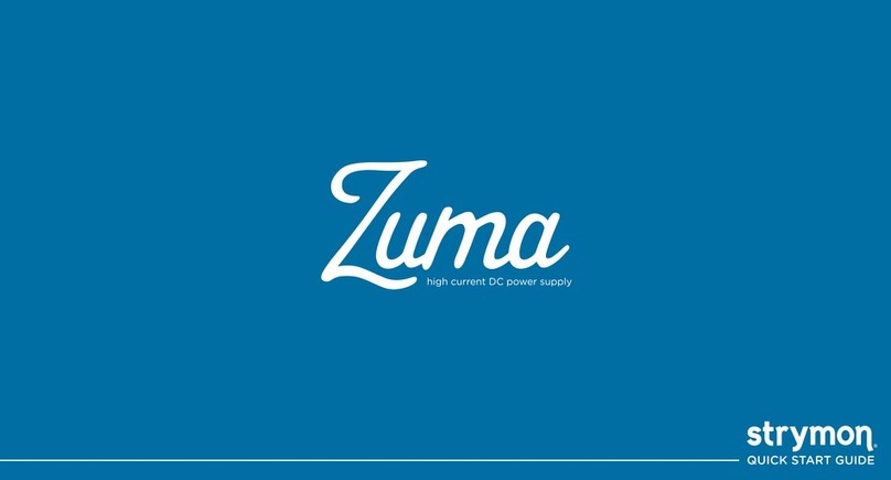 Strymon Zuma quick start guide