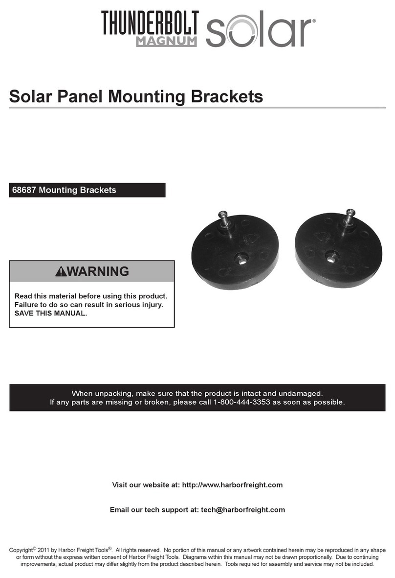 Thunderbolt Magnum Solar 68687 User manual