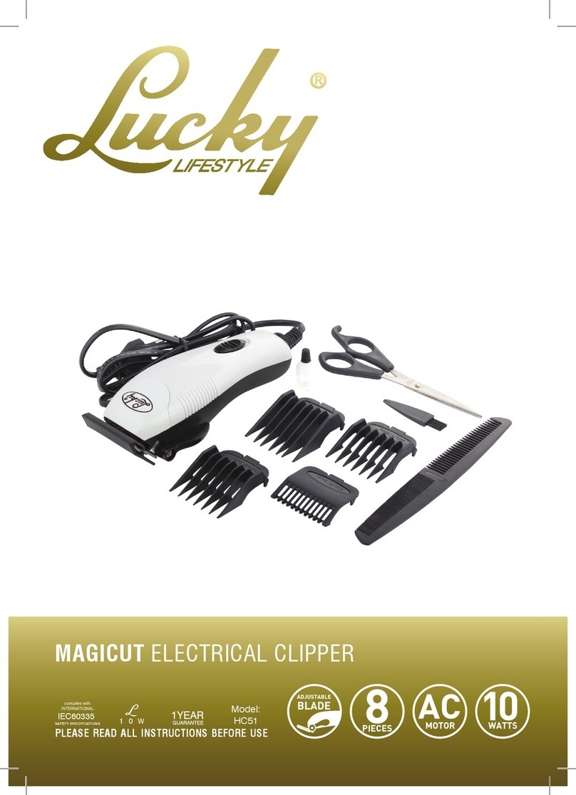 Lucky Lifestyle MAGICUT HC51 manual