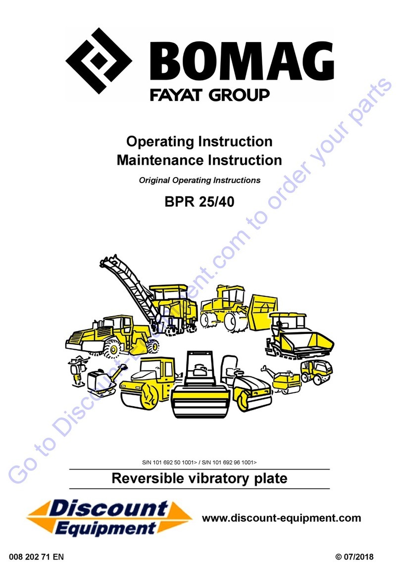 Fayat Bomag BPR 25/40 User manual