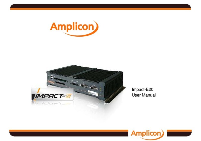 Amplicon Impact-E Series User manual