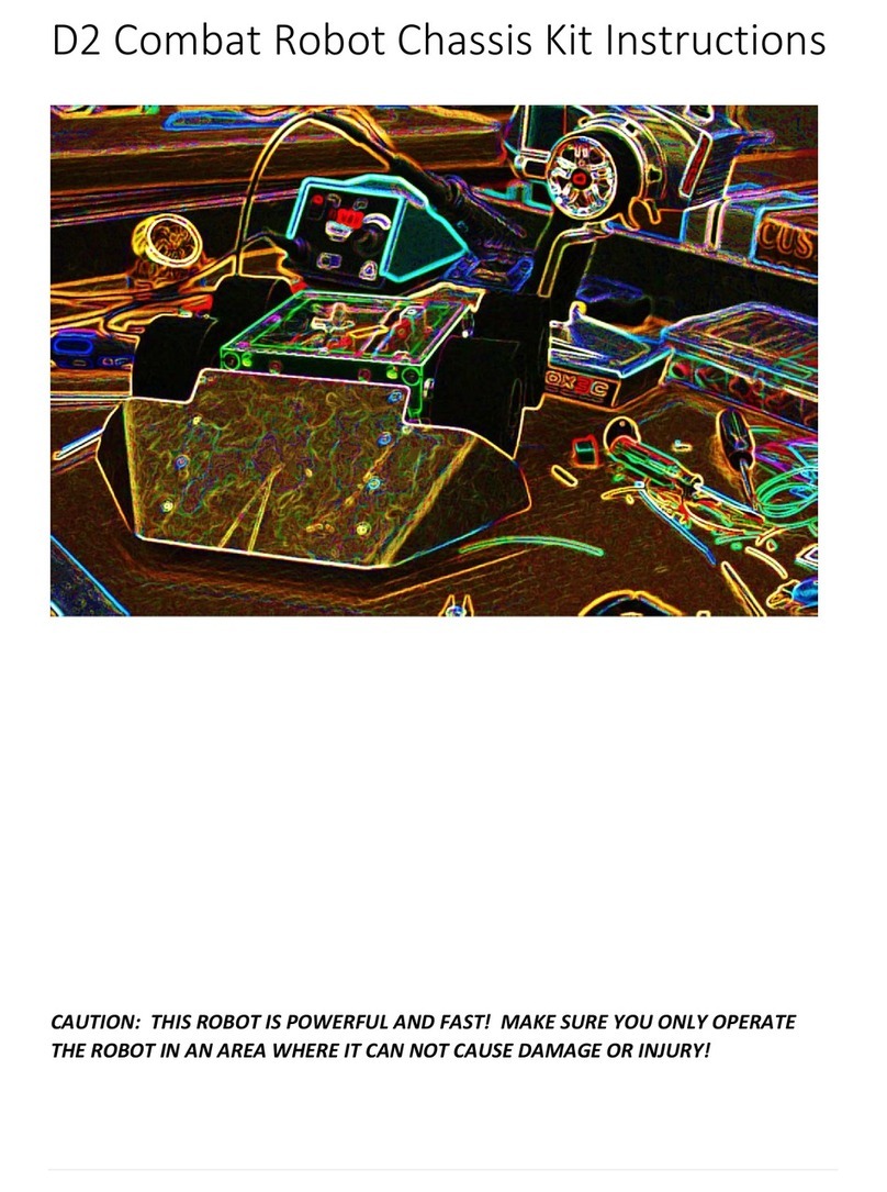 BotKits.com D2 COMBAT ROBOT KIT instructions