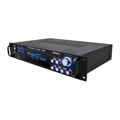 Pyle P3001BT User manual