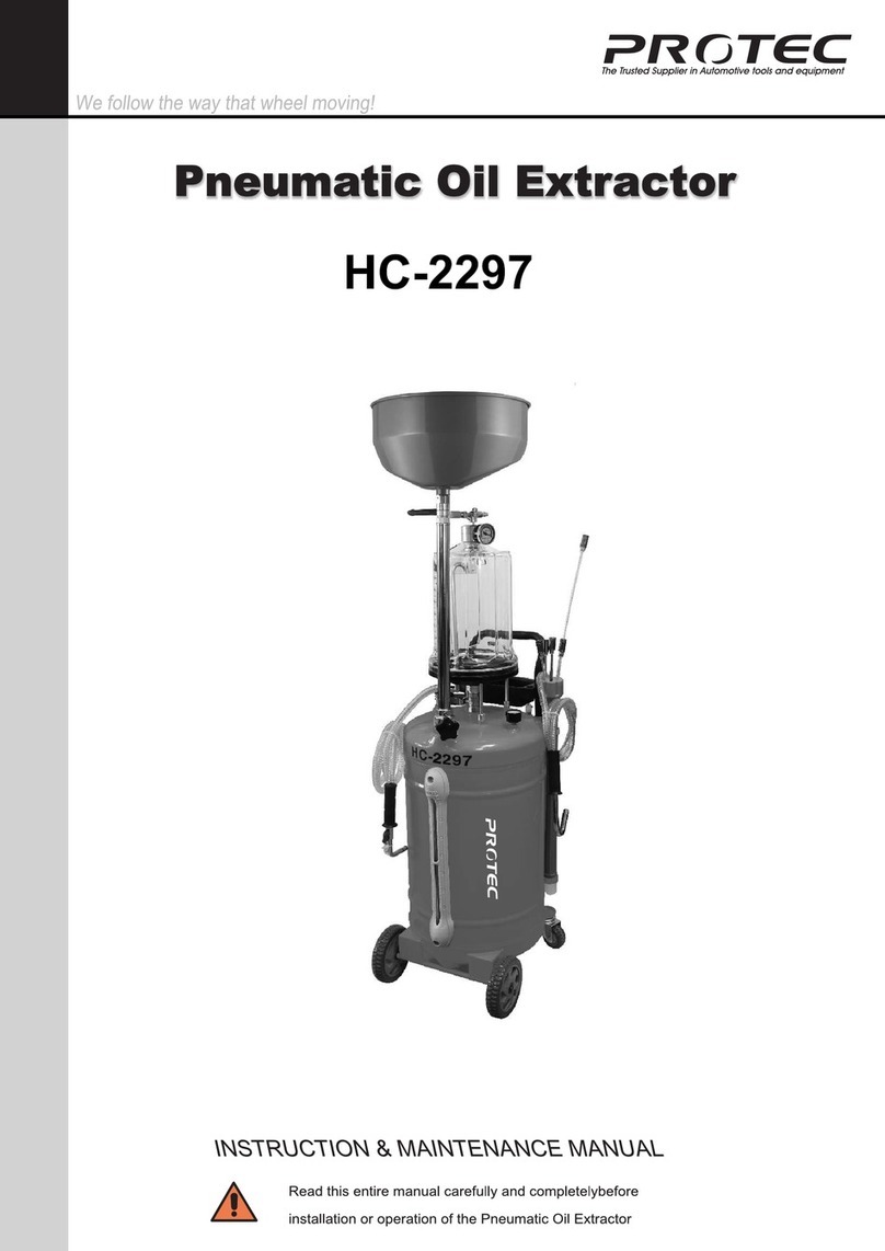Pro-tec HC-2297 Instruction & maintenance manual