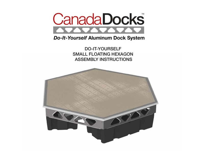 Canada Docks Do-It-Yourself Small Floating Hexagon Assembly instructions Canada Docks Do-It-Yourself Small Floating Hexagon Assembly instructions