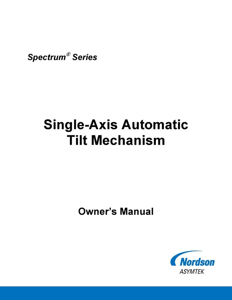 Nordson ASYMTEK Spectrum Series owner's manual