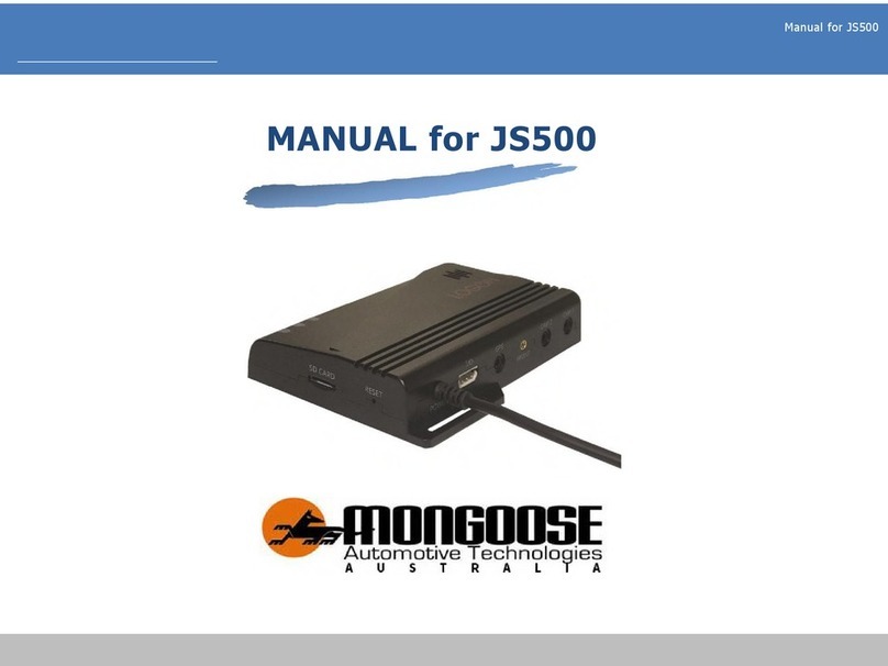 Mongoose JS500 manual