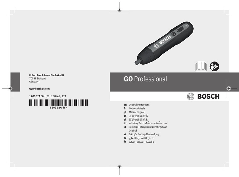 Bosch GO Professional Original instructions