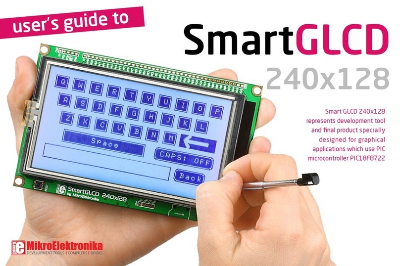 mikroElektronika SmartGLCD User manual