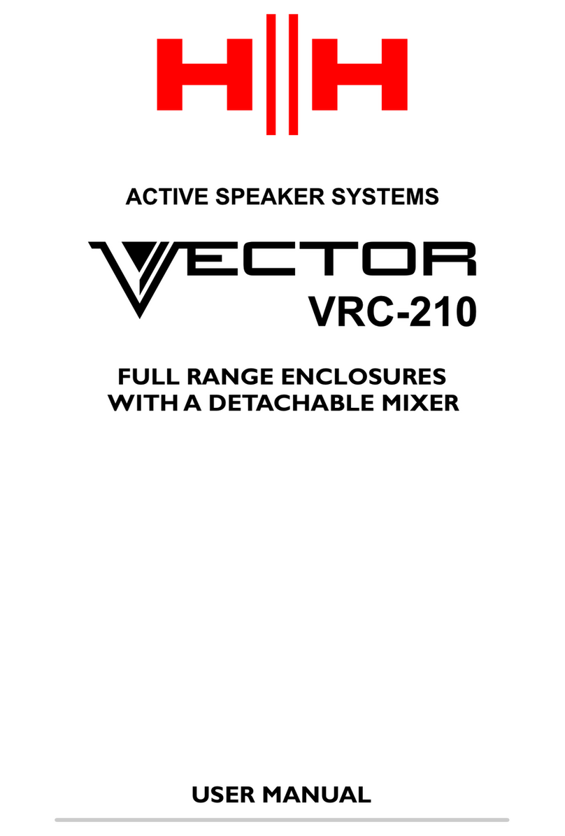 HH Electronics Vector VRC-210 user manual