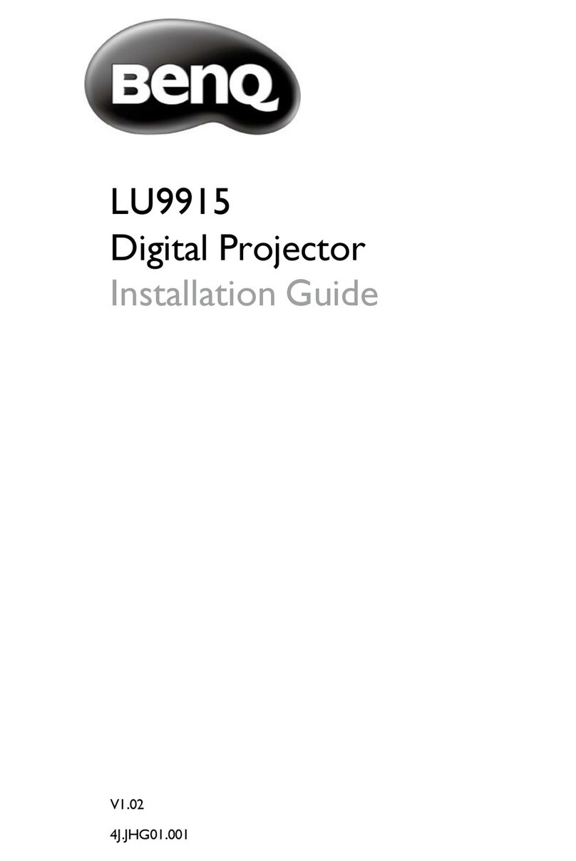 BenQ LU9915 User manual