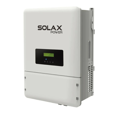 SolaX Power X3-Hybrid Series User manual