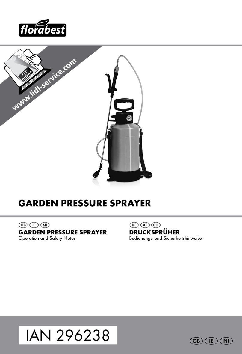 FLORABEST HG01829 Operation and safety notes