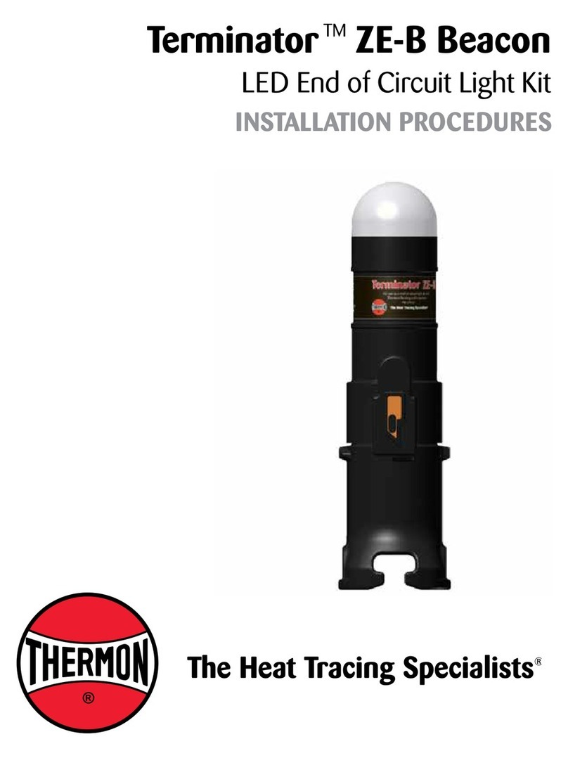 Thermon Terminator ZE-B Installation procedures