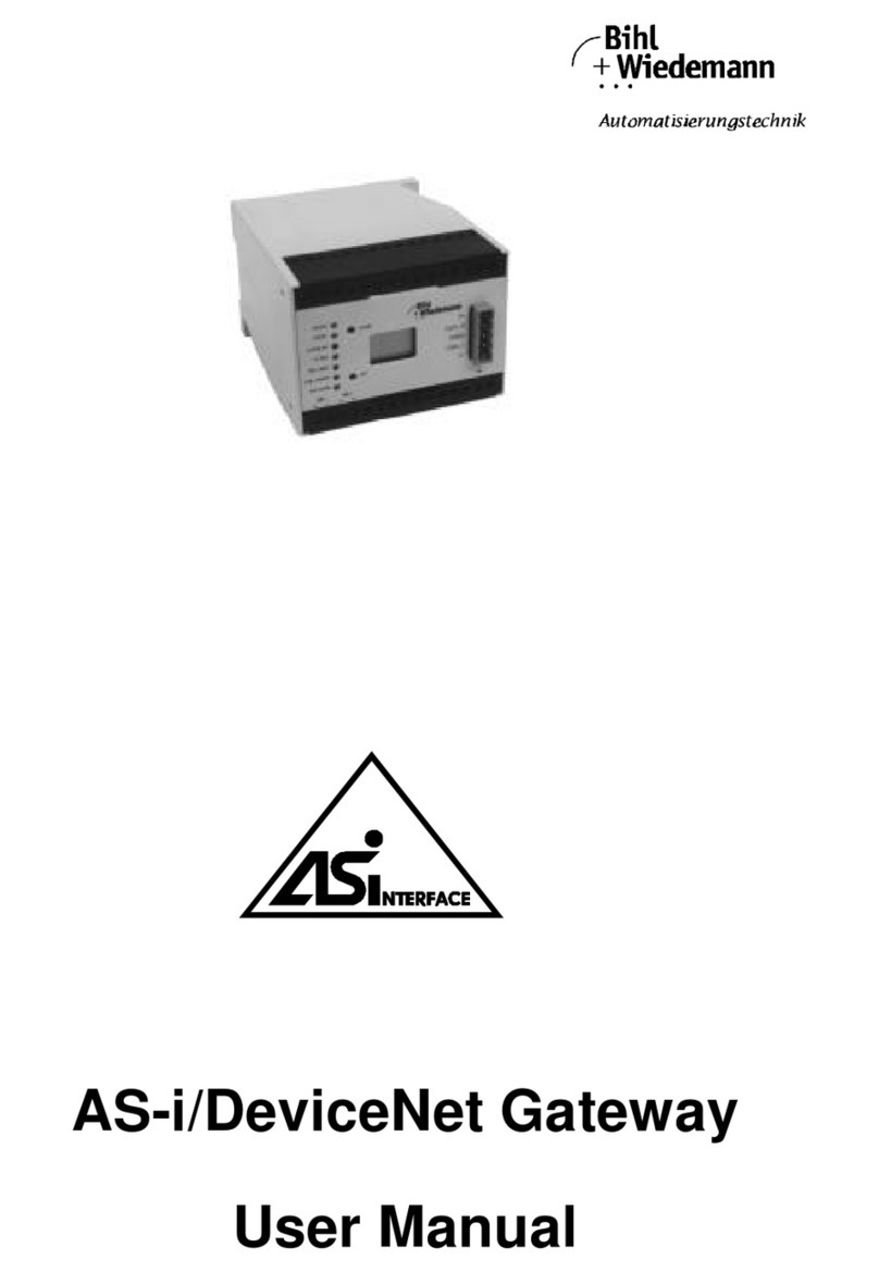 bihl+Wiedemann 1116 user manual