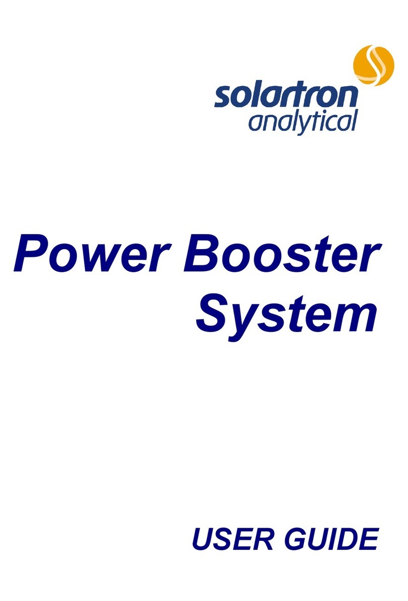 Solartron Analytical Power Booster System EXTBOOST50V5A user guide
