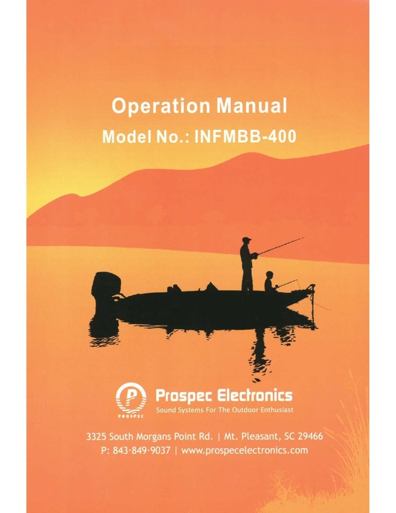 Prospec Electronics INFMBB-400 User manual