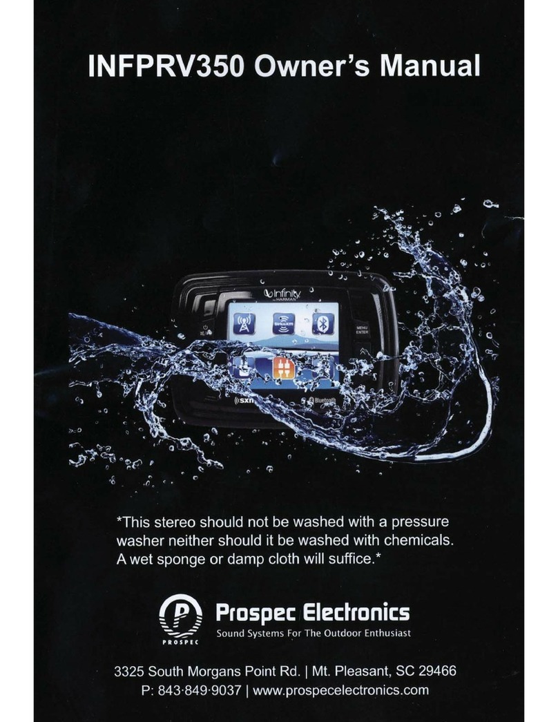 Prospec Electronics INFPRV350 User manual