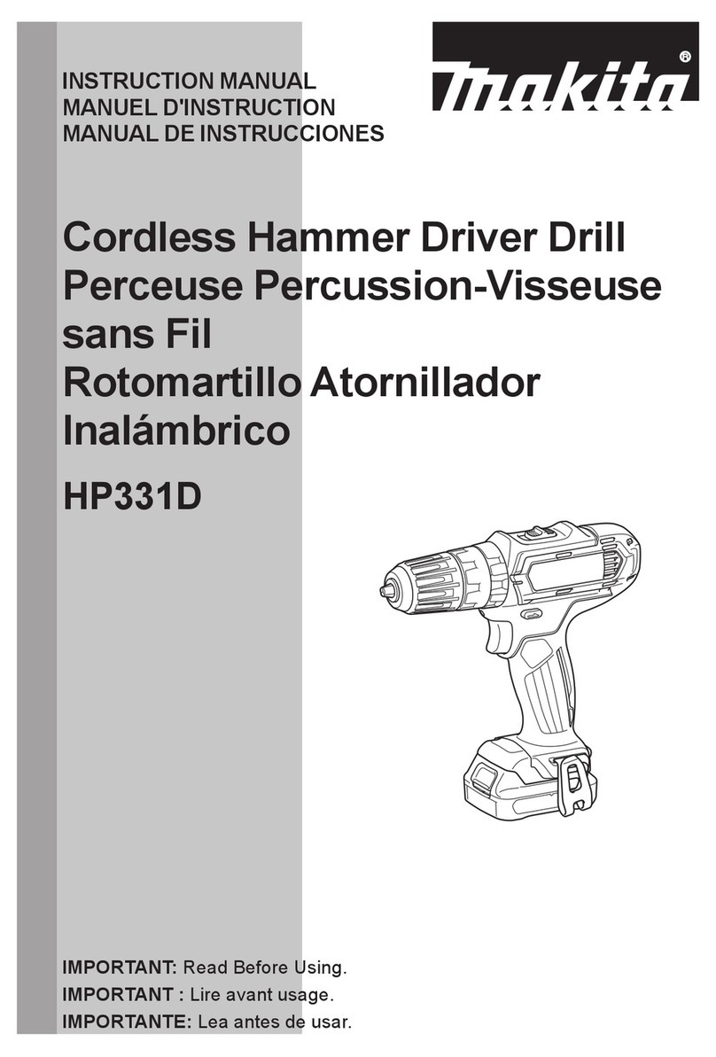 Makita HP331D instruction manual