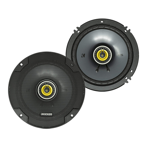 Kicker CS Series quick guide