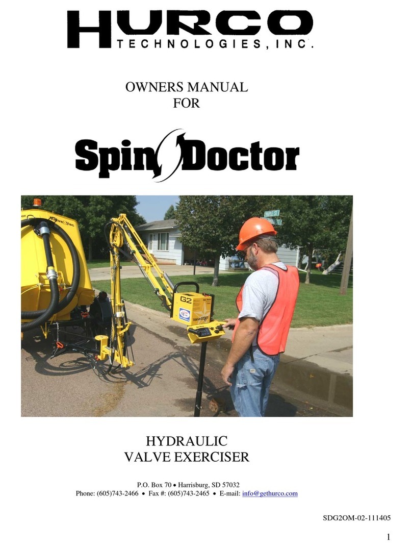 Hurco Spin Doctor owner's manual