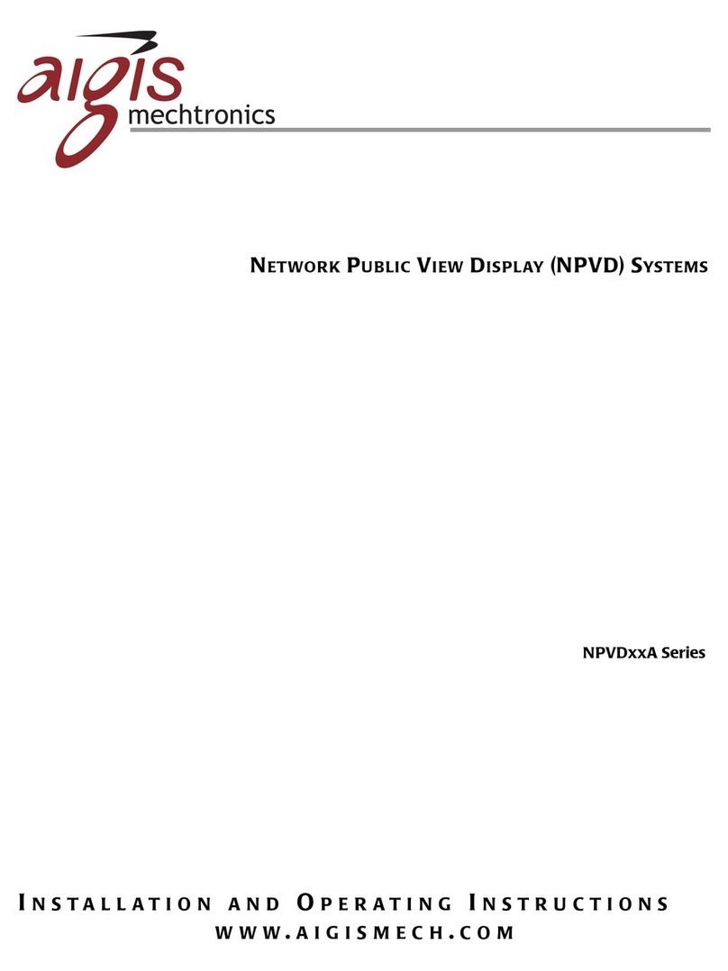 Aigis Mechtronics NPVD A Series User manual
