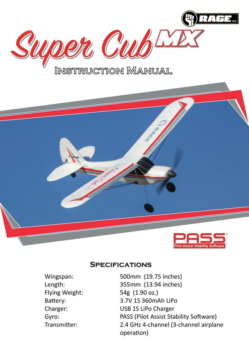 Rage Super Cub MX instruction manual