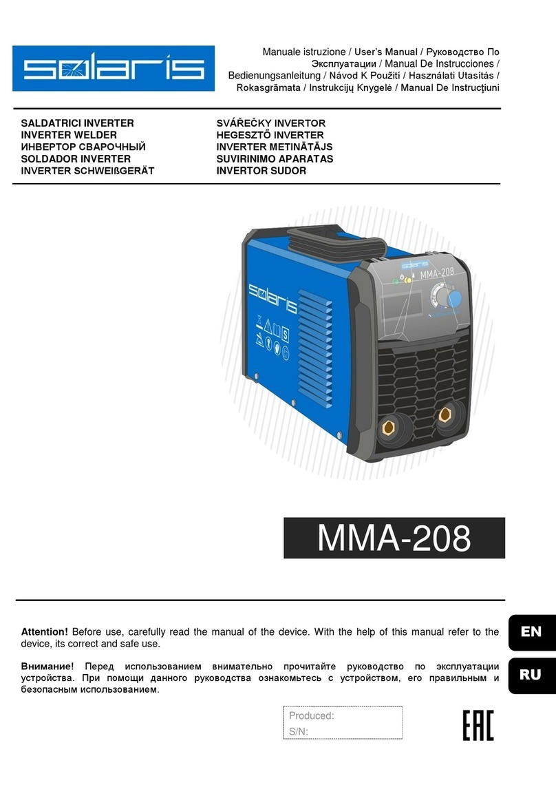 Solaris MMA-208 User manual