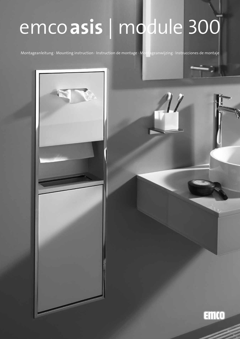 Emco asis 300 Mounting instruction