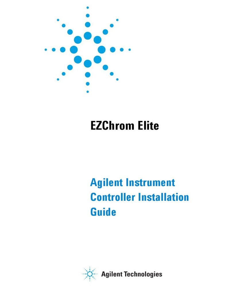 Agilent Technologies AIC 5000 User manual