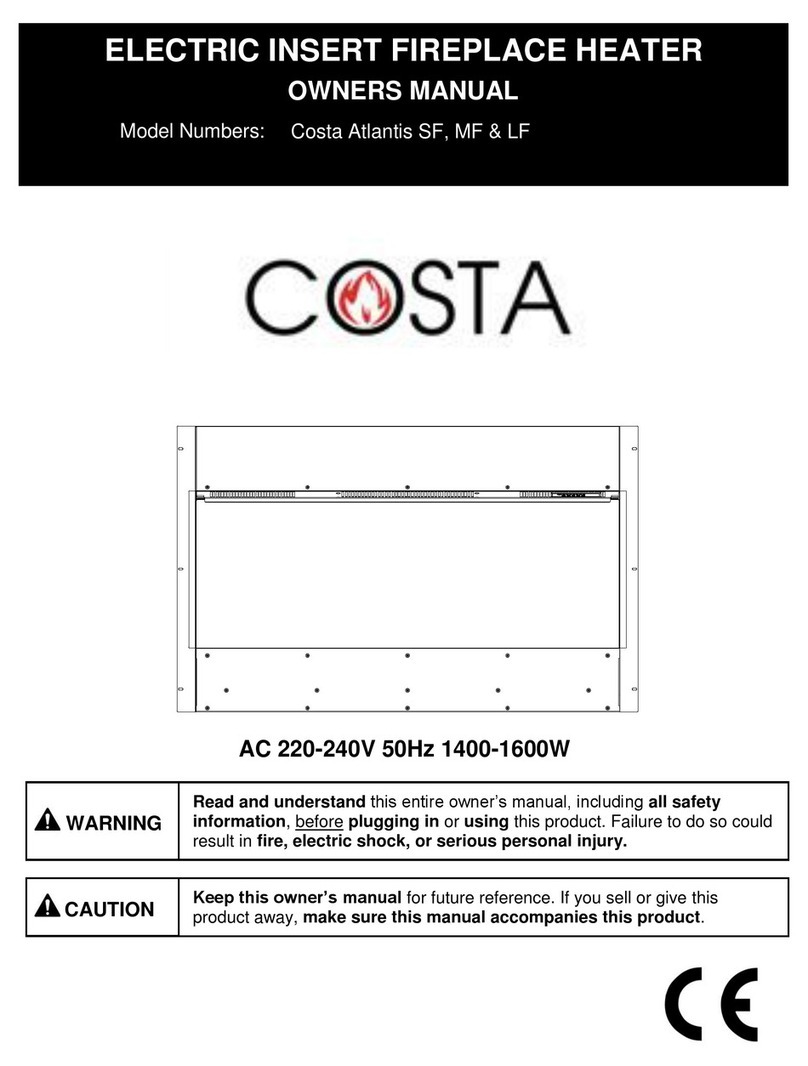 Costa Atlantis Series owner's manual