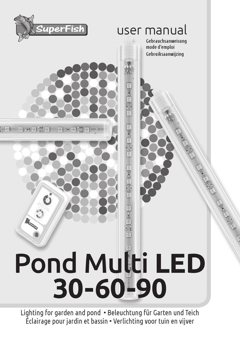 SuperFish Pond Multi LED 60 user manual SuperFish Pond Multi LED 60 user manual