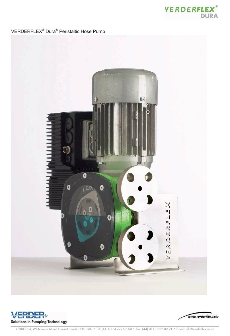 Verderflex DURA Series Operation, maintenance, safety manual