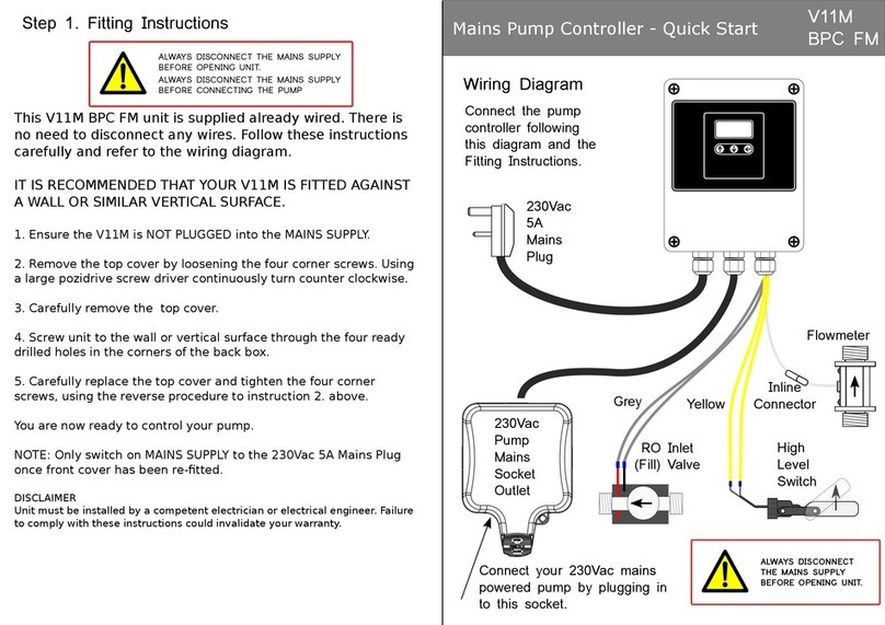 Spring V11M User manual