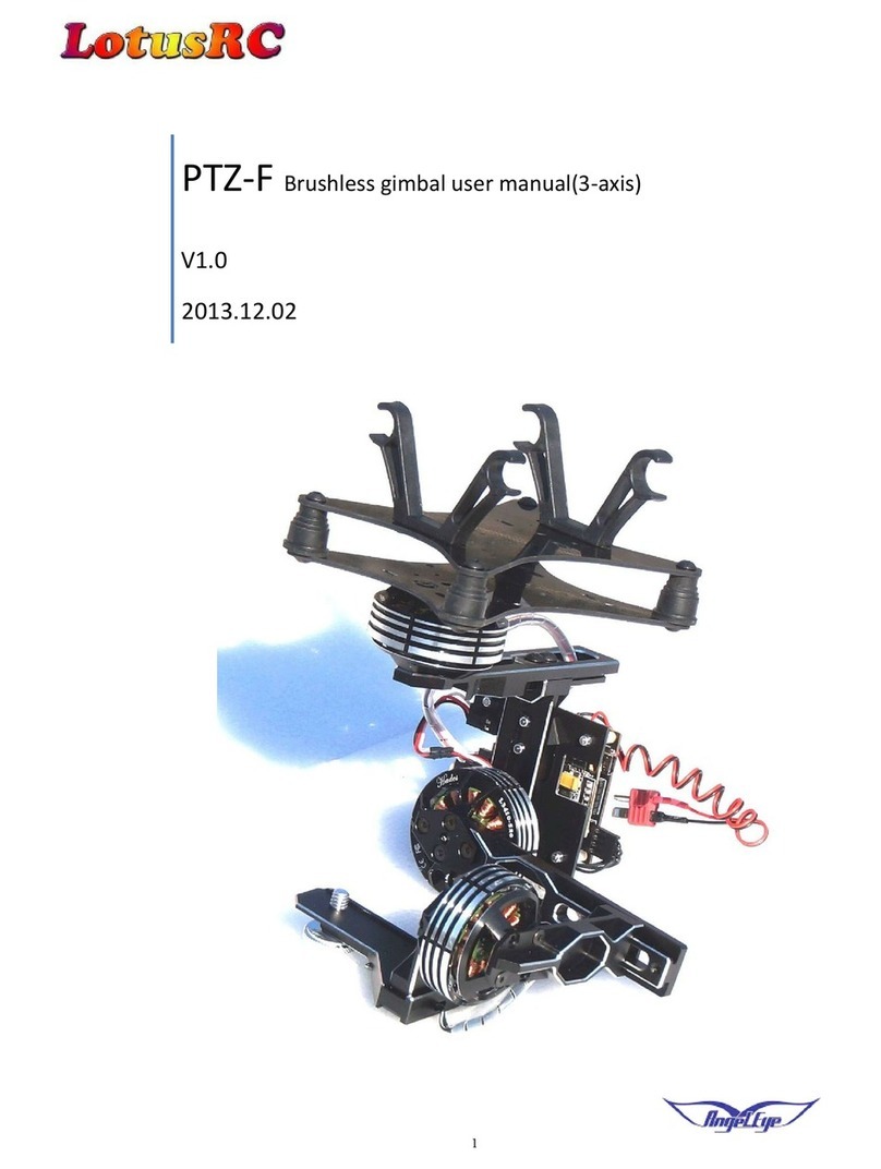 LotusRC PTZ-F user manual