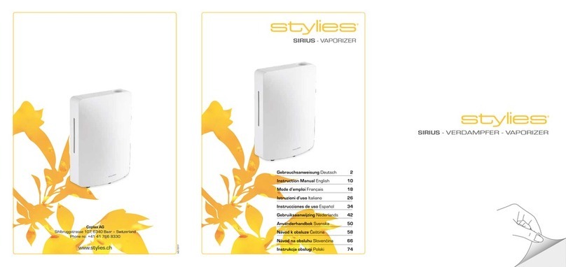 Stylies SIRIUS User manual