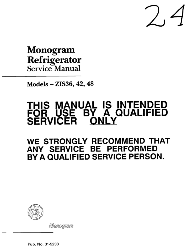 Monogram ZIS42 User manual
