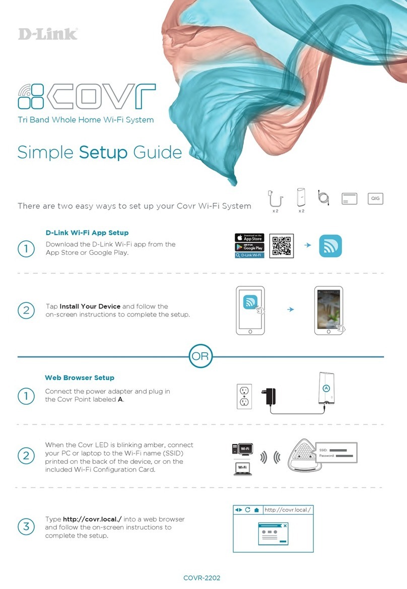 D-Link Covr User manual D-Link Covr User manual