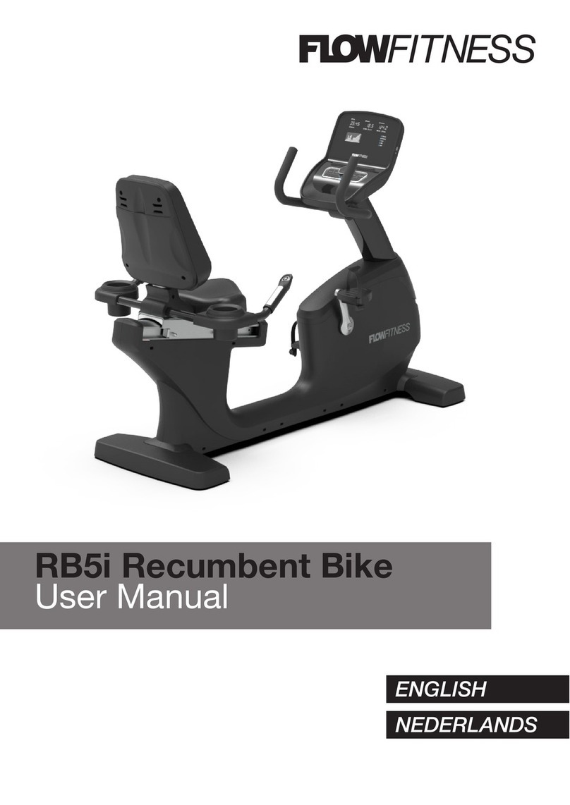 Flow Fitness RB5i user manual