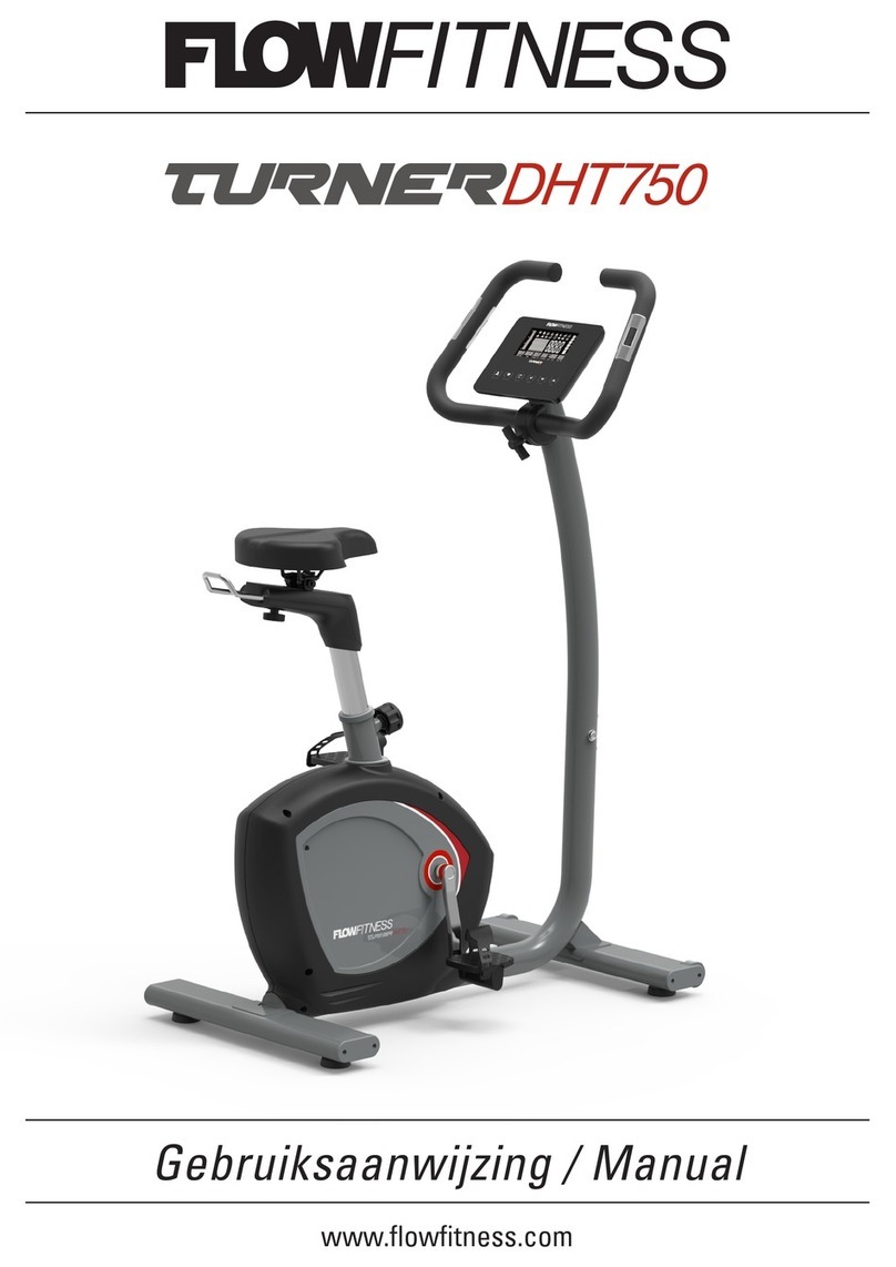 Flow Fitness Turner DHT750 manual
